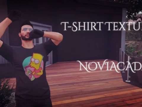 T-Shirt MP Male Texture Pack