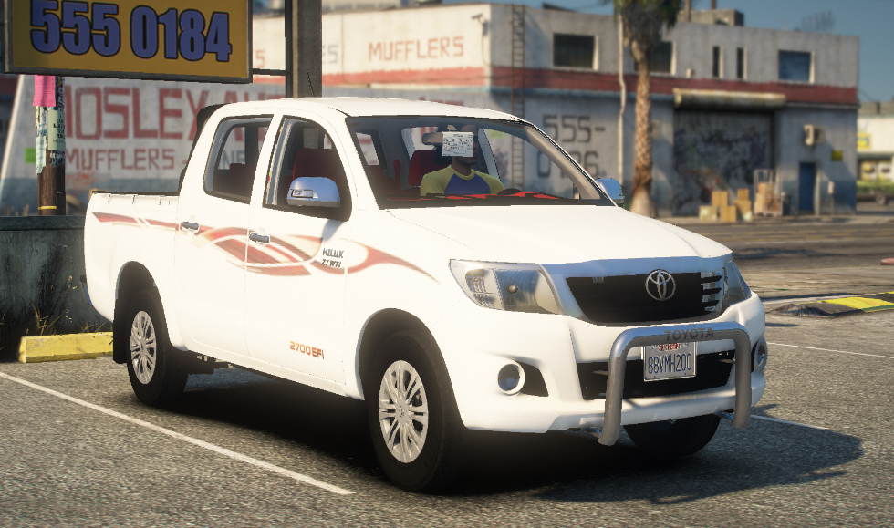 Toyota Hilux 2012-2015 Crew Cab GLX [Add-On / Replace / FiveM / Unlocked] 1.0