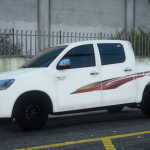 Toyota Hilux 2012-2015 Crew Cab GLX [Add-On / Replace / FiveM / Unlocked] 1.0