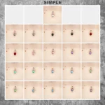 Twishes Bellybutton Piercing Pack for MP Female 2