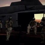 US army special forces Crye precision camo (USMC retexture) 3