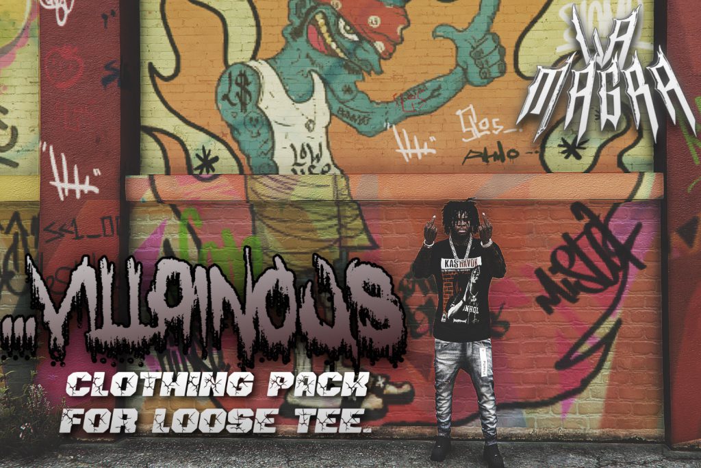 Villainous Clothing Pack for Loose Tee Model 1.0