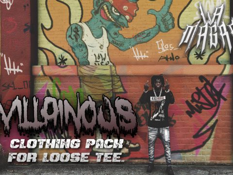 Villainous Clothing Pack for Loose Tee Model 1.0