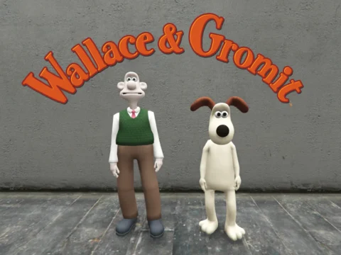 Wallace & Gromit [Add-On Ped]