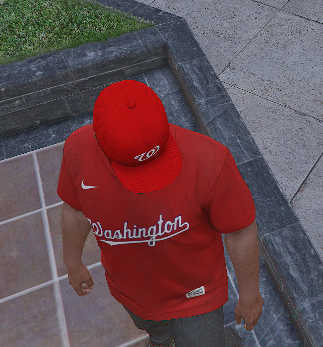 Washington Nationals Cap and T-Shirt 1.1