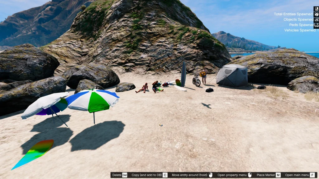 Relaxing on the beach [Menyoo] 0.1