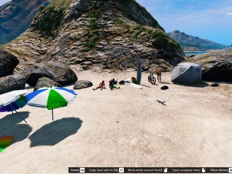 Relaxing on the beach [Menyoo] 0.1