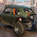 1969 Volkswagen Class 5 /1600 Baja Bug [Add-On | Template | LODs | Extras | (rendering) | Animated Engine] 1.0a
