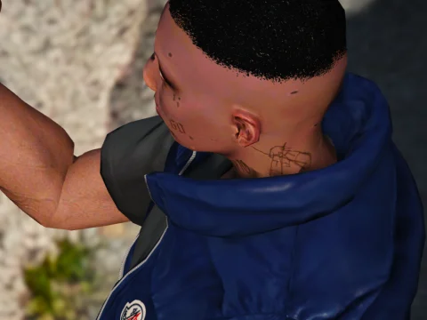 Rollin' 60s Neighborhood Crips gang face [SP/FIVEM] 1.0