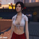 Ada Wong School (Hair Default) [Add-On Ped] 1.0