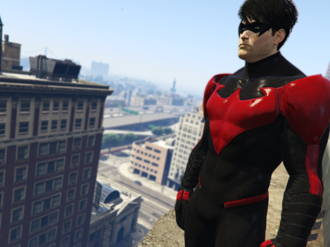 BAK Nightwing New52 [Add-On Ped] 1.0