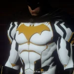 Batman New 52 Suit White - Gold - Black Recolor