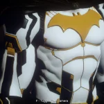 Batman New 52 Suit White - Gold - Black Recolor