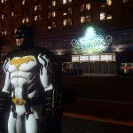 Batman New 52 Suit White - Gold - Black Recolor