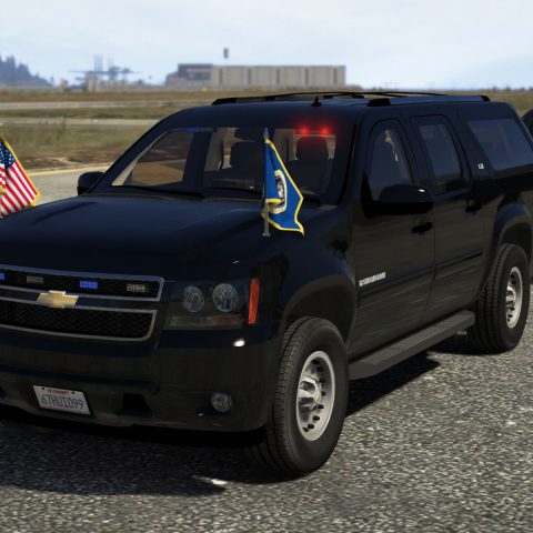 Chevrolet Suburban Secret Service [Add-On | Wipers] – GTA 5 mod