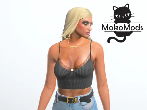 Cross lace tank for MP Female 1.0