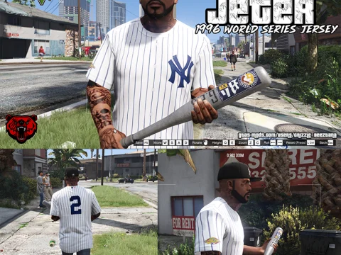 Derek Jeter 1996 World Series Jersey for Franklin 1.0