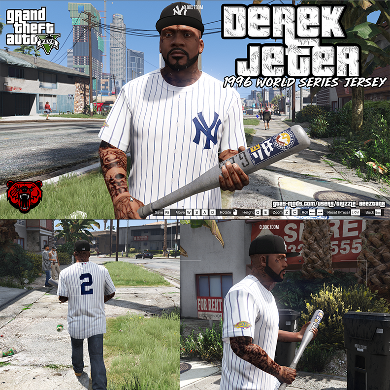 Derek Jeter 1996 World Series Jersey for Franklin 1.0