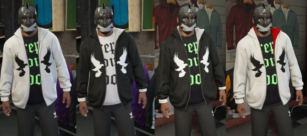 Dove & Grenade Hoodie (from Hollywood Undead) 1.1