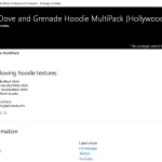 Dove & Grenade Hoodie (from Hollywood Undead) 1.1