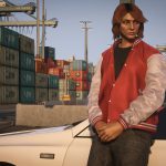 Half Buttoned Varsity Jacket for MP Male 1.0