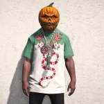 Halloween Pumpkin Head Mask (Franklin)