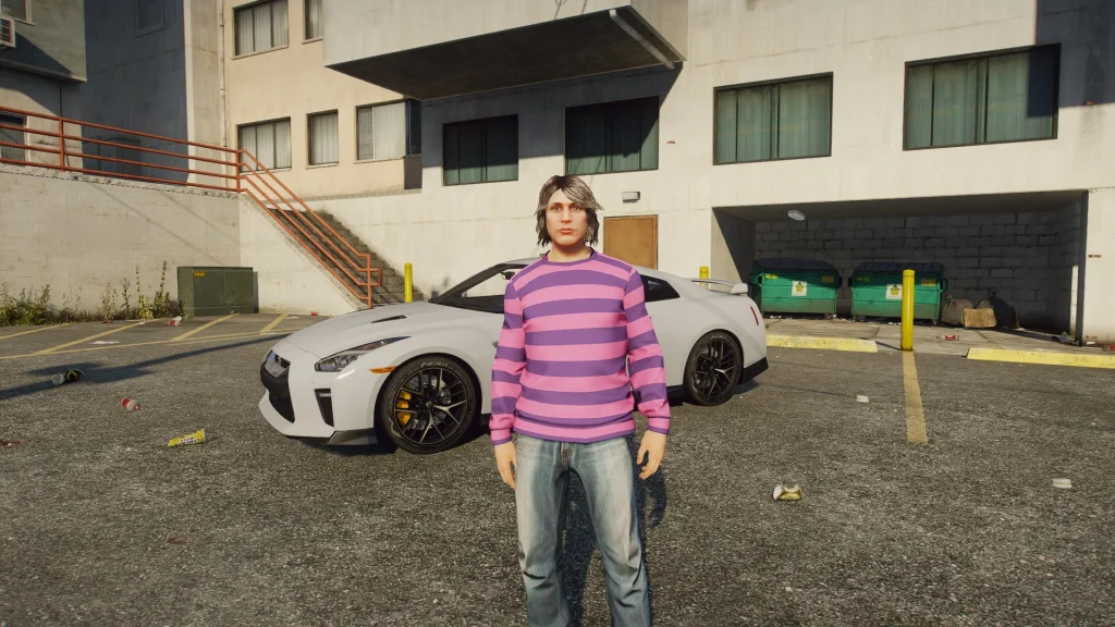 James May Iconic Striped Shirt 1.0