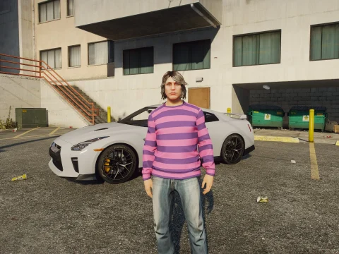 James May Iconic Striped Shirt 1.0
