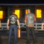 Lost MC and Angels of Death biker vests 2.0