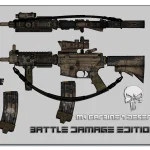 M4 Carbine Battle damage Edition / Desert