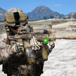 M4 Carbine Battle damage Edition / Desert