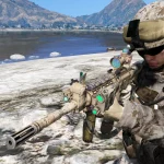 M4 Carbine Battle damage Edition / Desert