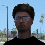 Medium Afro Hair for MP Male 1.0