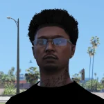 Medium Afro Hair for MP Male 1.0
