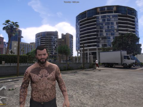 Michael skin tattoo 1