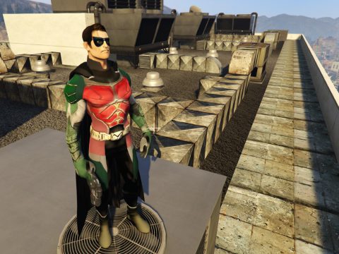 OMNI MAN - retexture - ROBIN Titans