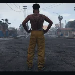 Pants with pistol behind the belt for MP male 1.0