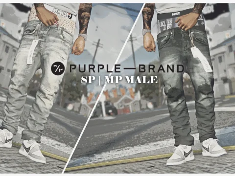 Purple Brand Sagged Jeans SP / MP Male
