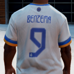Real Madrid Home Kit 2021/22 (Benzema) 1.0