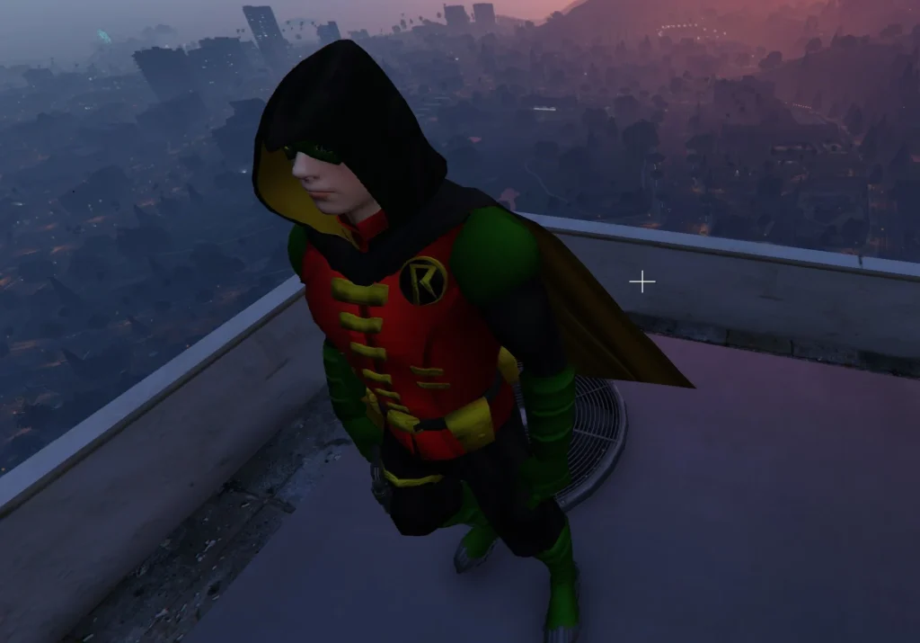 Robin from injustice 2 IOS - Retexture -DAMIAN 1.1
