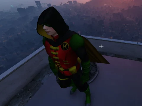 Robin from injustice 2 IOS - Retexture -DAMIAN 1.1