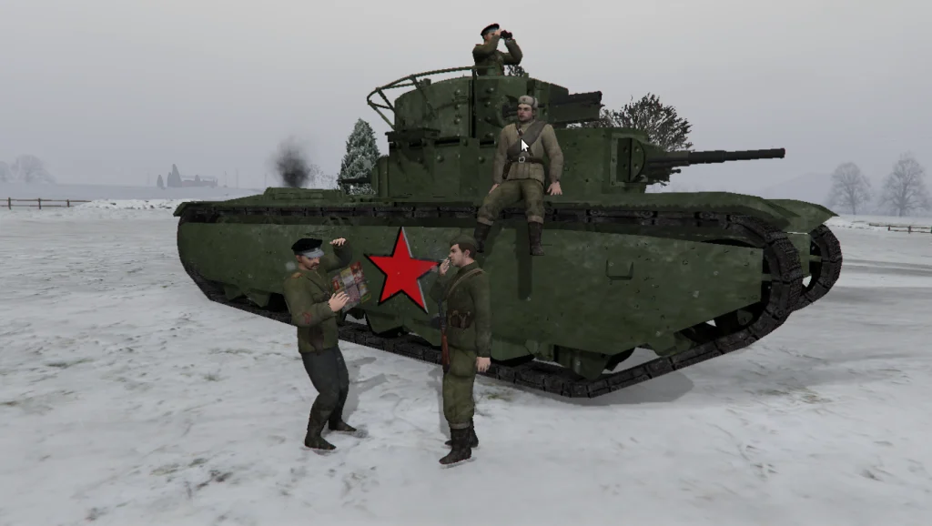 Soviet troops from Sniper Elite [Add-on] 1