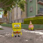 Spongebob Mustache [Add-On Ped]