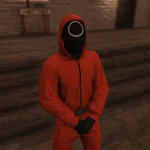 Squid Game Guard Outfit for MP Male 2.0