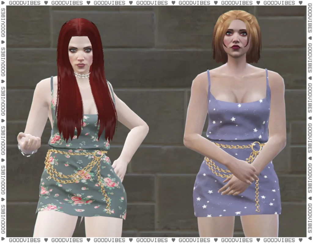 Swith Chain Dress for MP Female 1.0 