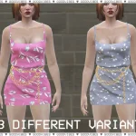 Swith Chain Dress for MP Female 1.0
