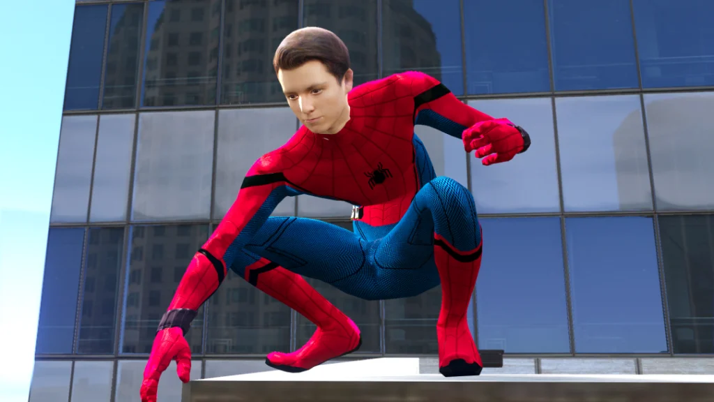 TOM HOLLAND SPIDER-MAN (MCU) UNMASKED 1.0