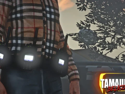 Tactical Belt with Walkie Talkie's [SP/FIVE] MP MALE 1
