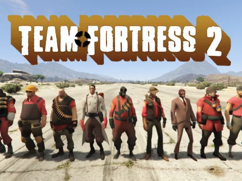 Team Fortress 2 Pack [Add-on Peds] 1.0