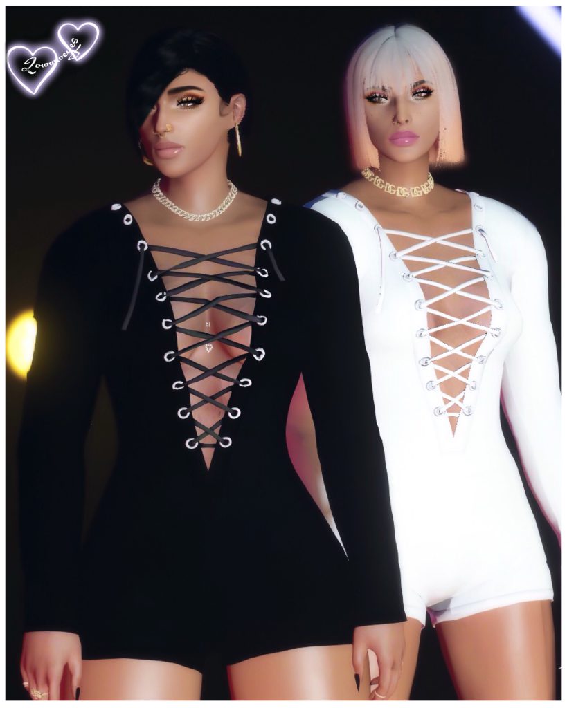 Tie-Up Bodysuit for MP Female 1.0